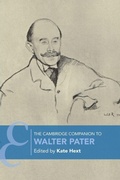 Cover: The Cambridge Companion to Walter Pater - Cambridge University Press