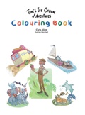 Cover: Tom's Ice Cream Adventures Colouring Book - Suitcase Books