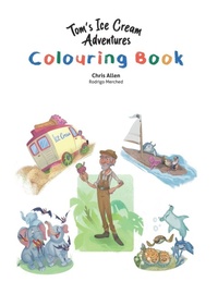 Enlarge image Cover: Tom's Ice Cream Adventures Colouring Book - Suitcase Books