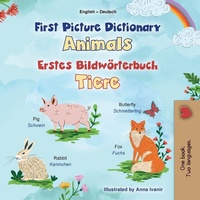 Abbildung von: First Picture Dictionary - Animals (English German Bilingual Children's Book) - KidKiddos Books Ltd.