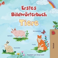 Abbildung von: First Picture Dictionary - Animals (German Children's Book) - KidKiddos Books Ltd.
