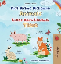 Abbildung von: First Picture Dictionary - Animals (English German Bilingual Children's Book) - KidKiddos Books Ltd.