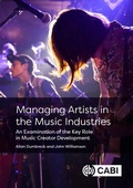 Cover: Managing Artists in the Music Industries - CABI Publishing