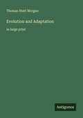 Cover: Evolution and Adaptation - Antigonos Verlag