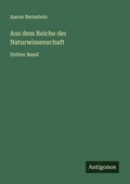 Cover: Aus dem Reiche der Naturwissenschaft - Antigonos Verlag
