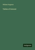 Cover: Tables of Interest - Antigonos Verlag