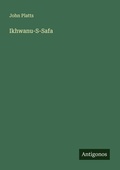 Cover: Ikhwanu-S-Safa - Antigonos Verlag