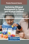 Cover: Optimizing Bilingual Development in Typical and Atypical Children - Igi Global Scientific Publishing