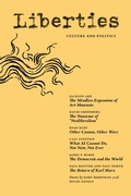 Cover: Liberties Journal of Culture & Politics - Liberties Journal
