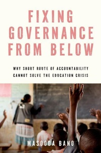 Enlarge image Cover: Fixing Governance from Below - Oxford University Press Inc