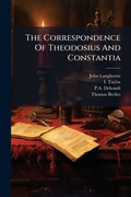 Cover: The Correspondence Of Theodosius And Constantia - Hutson Street Press