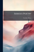 Cover: Serious Poetry - Hutson Street Press