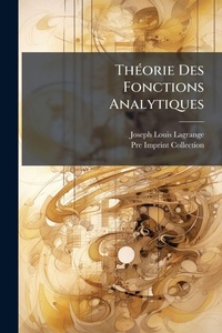 Abbildung von: ThA(c)orie Des Fonctions Analytiques - Hutson Street Press