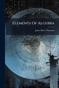 Cover: Elements Of Algebra - Hutson Street Press