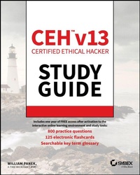 Enlarge image Cover: CEH Certified Ethical Hacker v13 Study Guide - Sybex Inc.,U.S.