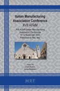 Cover: Italian Manufacturing Association Conference - Materials Research Forum LLC