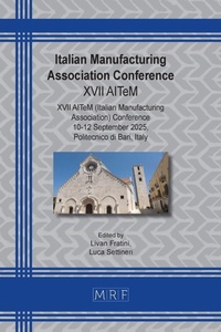 Enlarge image Cover: Italian Manufacturing Association Conference - Materials Research Forum LLC