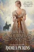 Cover: The Defiant Governess - Oliver-Heber Books