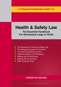 Cover: A Straightforward Guide to Health and Safety - Straightforward Publishing