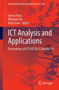 Enlarge image Cover: ICT Analysis and Applications - Springer