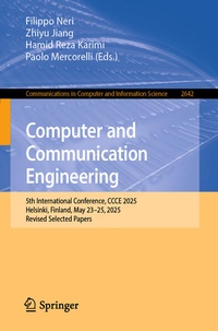 Enlarge image Cover: Computer and Communication Engineering - Springer