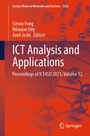 Cover: ICT Analysis and Applications - Springer