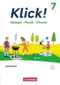 Abbildung von: Klick! - Fächerübergreifendes Lehrwerk für Lernende mit Förderbedarf - Biologie, Physik, Chemie - ab 2024 - 7. Schuljahr - Cornelsen Verlag