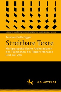 Abbildung von: Streitbare Texte - J.B. Metzler