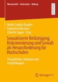 Cover: Sexualisierte Bel&auml;stigung, Diskriminierung und Gewalt als Herausforderung f&uuml;r Hochschulen - Springer VS