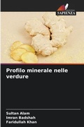 Cover: Profilo minerale nelle verdure - Edizioni Sapienza