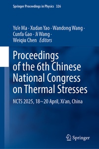 Abbildung von: Proceedings of the 6th Chinese National Congress on Thermal Stresses - Springer