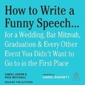 Cover: How to Write a Funny Speech . . . - Tantor Audio