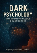 Cover: Dark Psychology: A Masterclass On Influence & Human Behaviour - Inspired By Declassified CIA & FBI Files - AMPERSAND