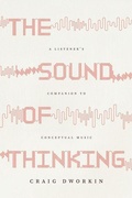 Cover: The Sound of Thinking - University of Chicago Press