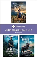 Cover: Harlequin Intrigue June 2026 - Box Set 1 of 2 - HARLEQUIN INTRIGUE