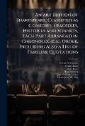 Cover: An Art Edition of Shakespeare, Classified as Comedies, Tragedies, Histories and Sonnets, Each Part Arranged in Chronological Order, Including Also a List of Familiar Quotations - Hutson Street Press