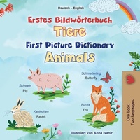 Abbildung von: First Picture Dictionary - Animals (German English Bilingual Children's Book) - KidKiddos Books Ltd.