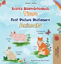 Abbildung von: First Picture Dictionary - Animals (German English Bilingual Children's Book) - KidKiddos Books Ltd.