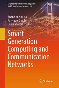 Enlarge image Cover: Smart Generation Computing and Communication Networks - Springer