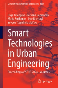 Abbildung von: Smart Technologies in Urban Engineering - Springer