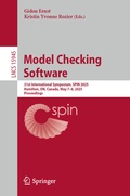 Cover: Model Checking Software - Springer