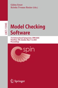 Enlarge image Cover: Model Checking Software - Springer