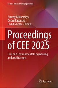 Abbildung von: Proceedings of CEE 2025 - Springer