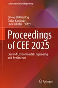 Cover: Proceedings of CEE 2025 - Springer