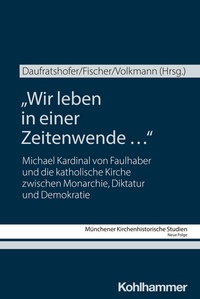 Abbildung von: "Wir leben in einer Zeitenwende ." - Kohlhammer