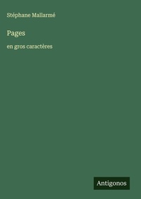 Enlarge image Cover: Pages - Antigonos Verlag