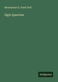 Cover: Elgin Speeches - Antigonos Verlag