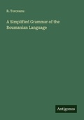 Cover: A Simplified Grammar of the Roumanian Language - Antigonos Verlag