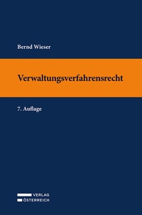 Abbildung von: Verwaltungsverfahrensrecht - Verlag Österreich