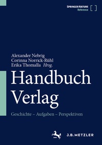 Enlarge image Cover: Handbuch Verlag - J.B. Metzler
